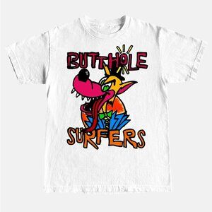 Butthole Surfers Psychedelic Punk Rock Band Graphic 90s Alternative T-Shirt  90